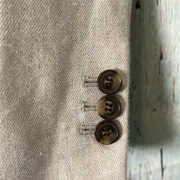 J. Crew Women's Linen Blend Blazer Blazer12p - Picture 6 of 8